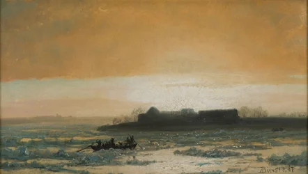 Isen bryter opp, 1889